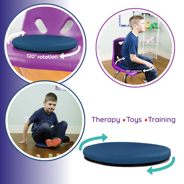 Sit & Twist Active Seat Cushion – 12” Sensory Cushion for Kids