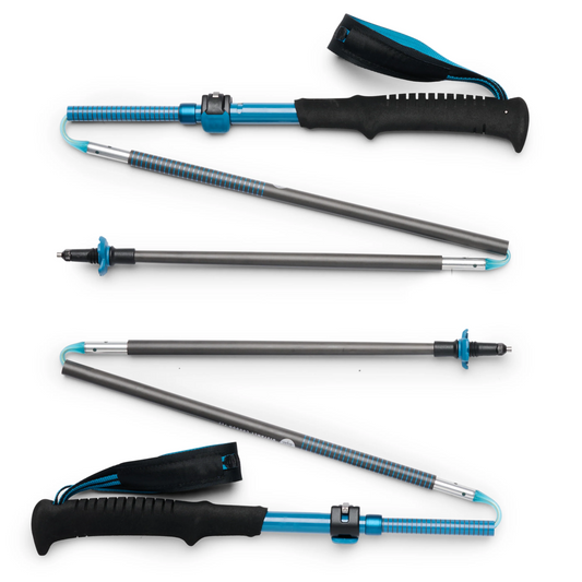 Carbon Fiber Adjustable Folding Trekking Poles