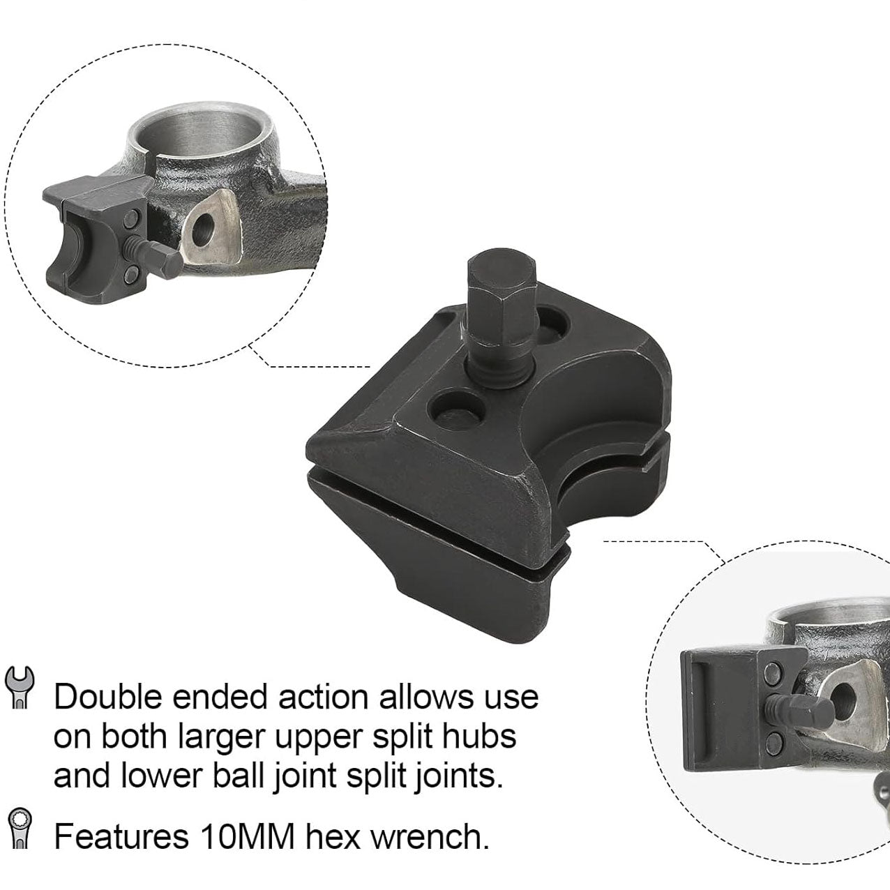 Universal Suspension Strut Spreader Tool – Heavy Duty Dual-End Strut & Ball Joint Separator