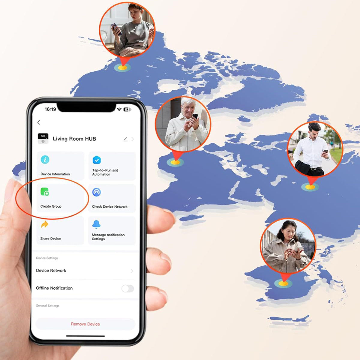 WiFi Caregiver Wireless Call Button System – Emergency Alert for Elderly Care