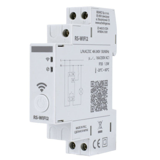 Astronomical WiFi Time Switch – Single Channel 48–240V (Tuya Compatible)