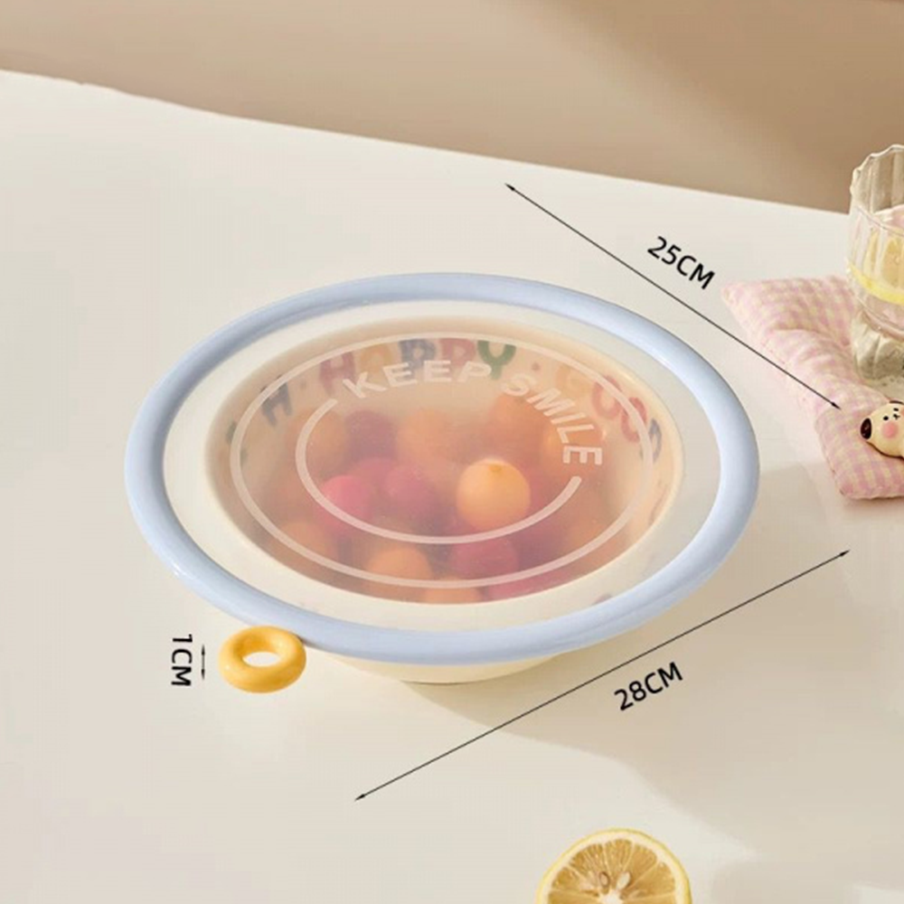 Silicone food storage lids
