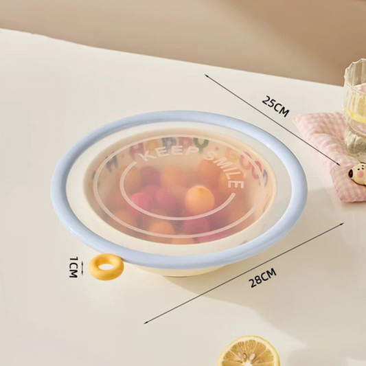 Silicone food storage lids